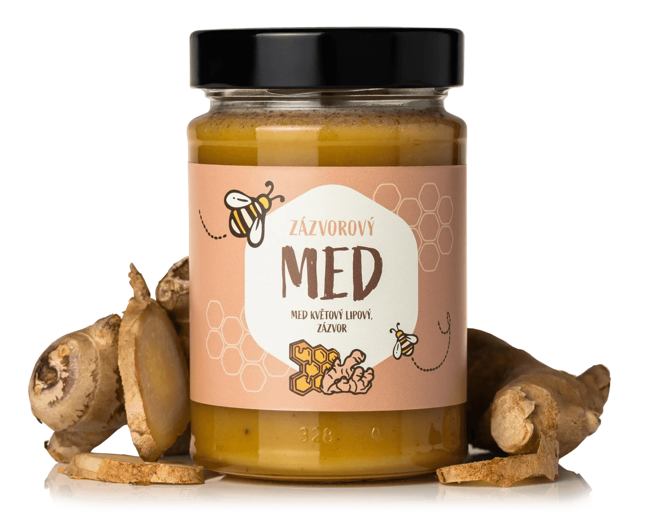 NaturalProtein Zázvorový med