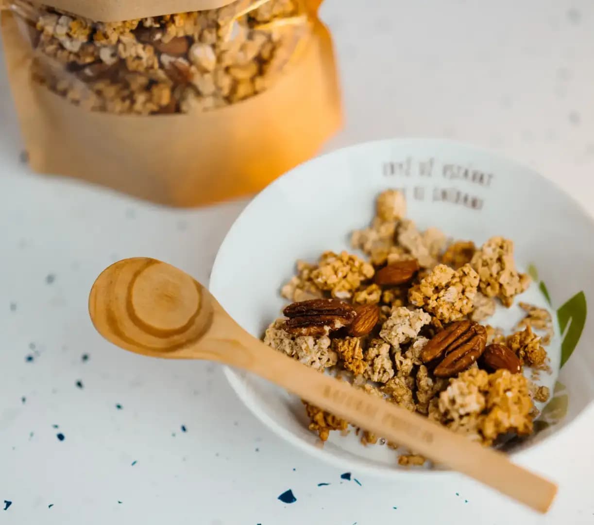 NaturalProtein Proteinová granola ořechová - náhled 3
