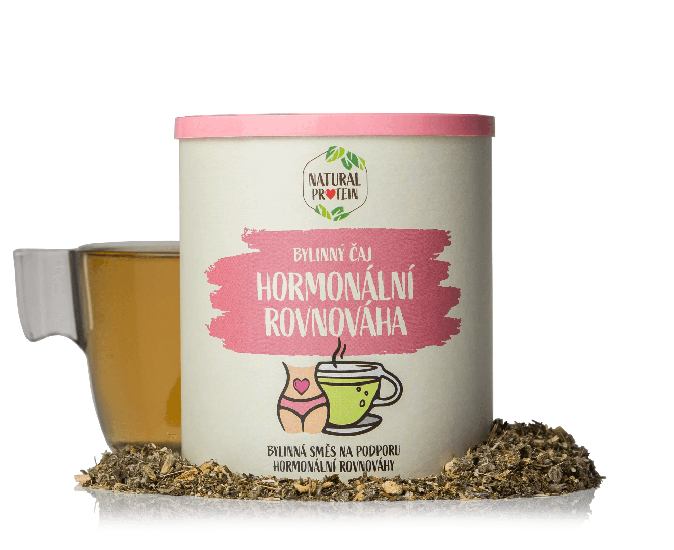 NaturalProtein Bylinný sypaný čaj Hormonální rovnováha