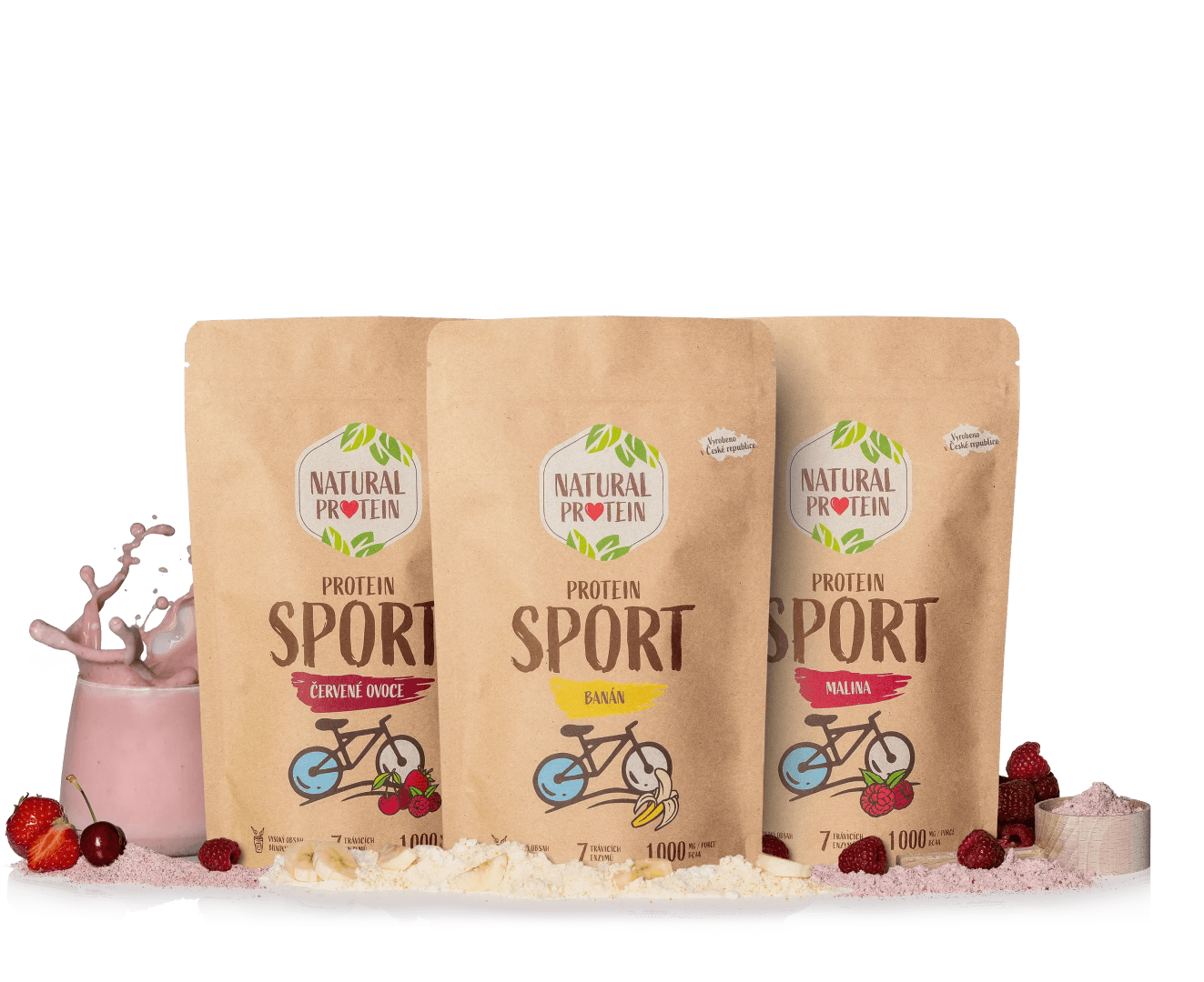 NaturalProtein Protein Sport (3 ks)