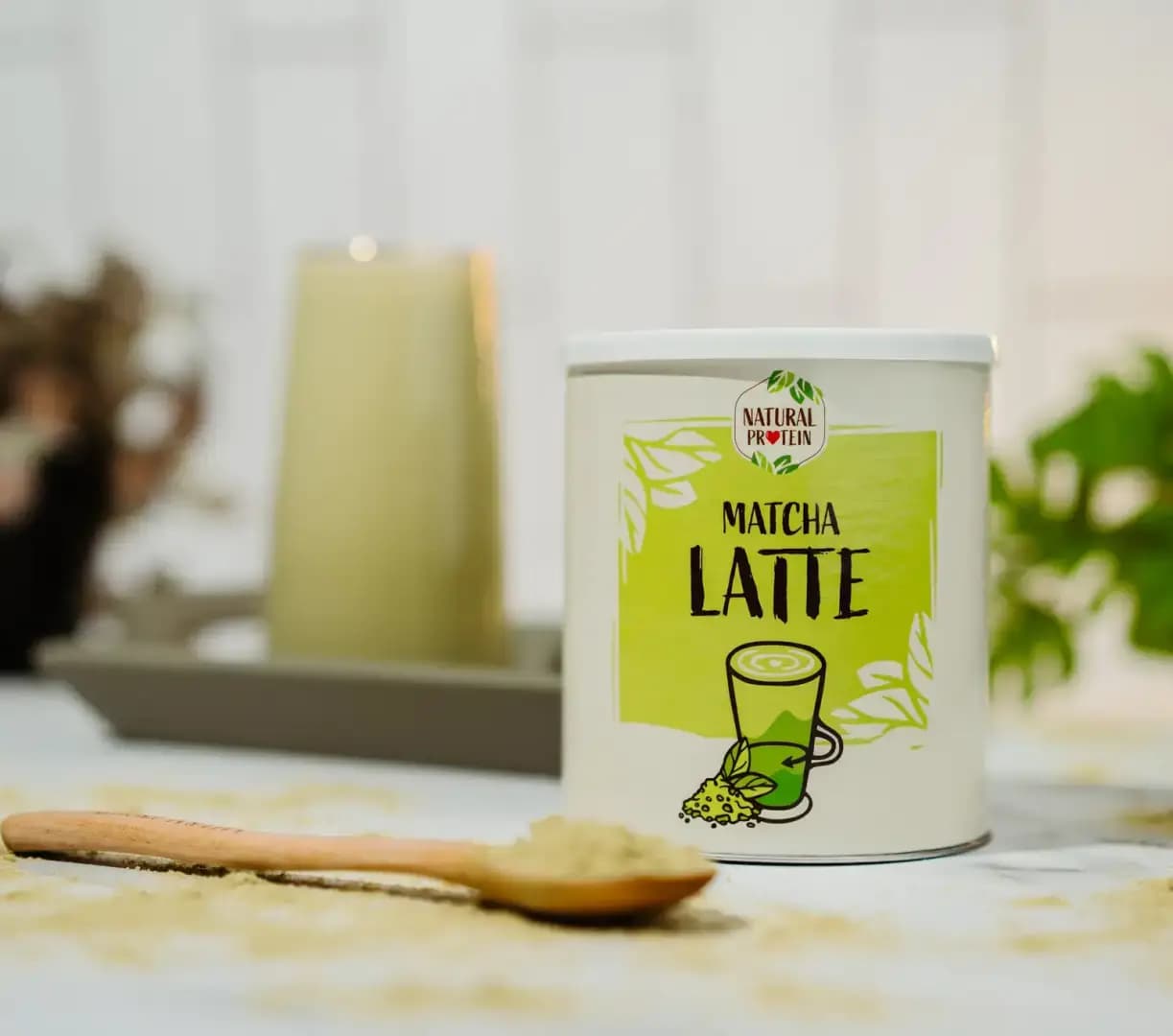 NaturalProtein Matcha latte - náhled 2