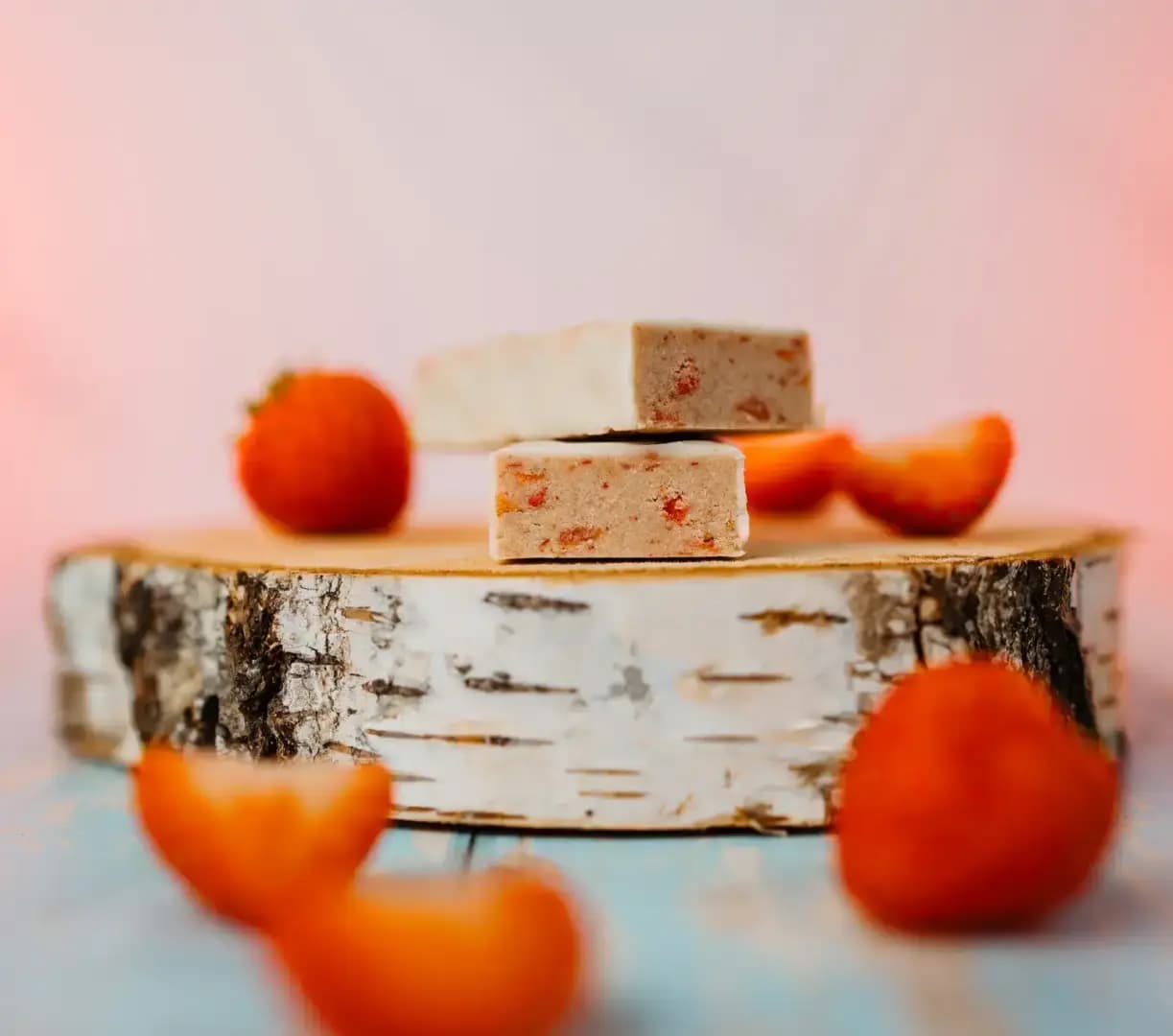 NaturalProtein Proteinová tyčinka s kolagenem Jahodová - náhled 3