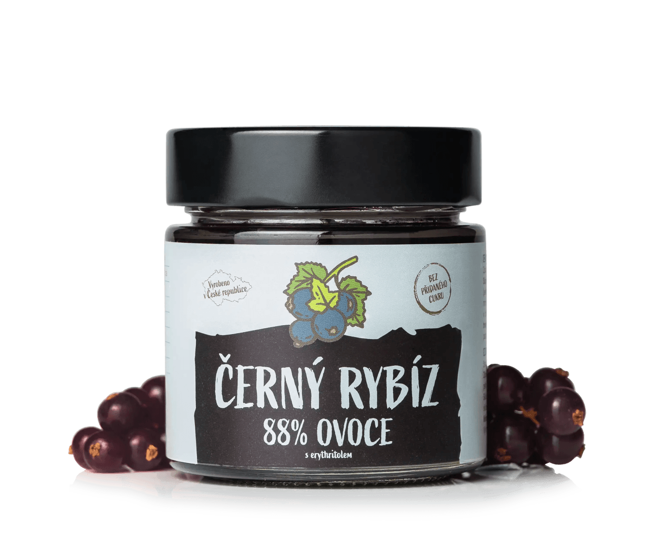 NaturalProtein Černý rybíz džem