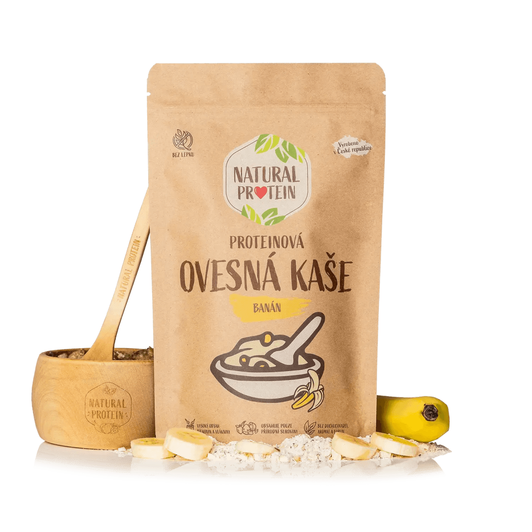NaturalProtein Proteinová ovesná kaše Banán