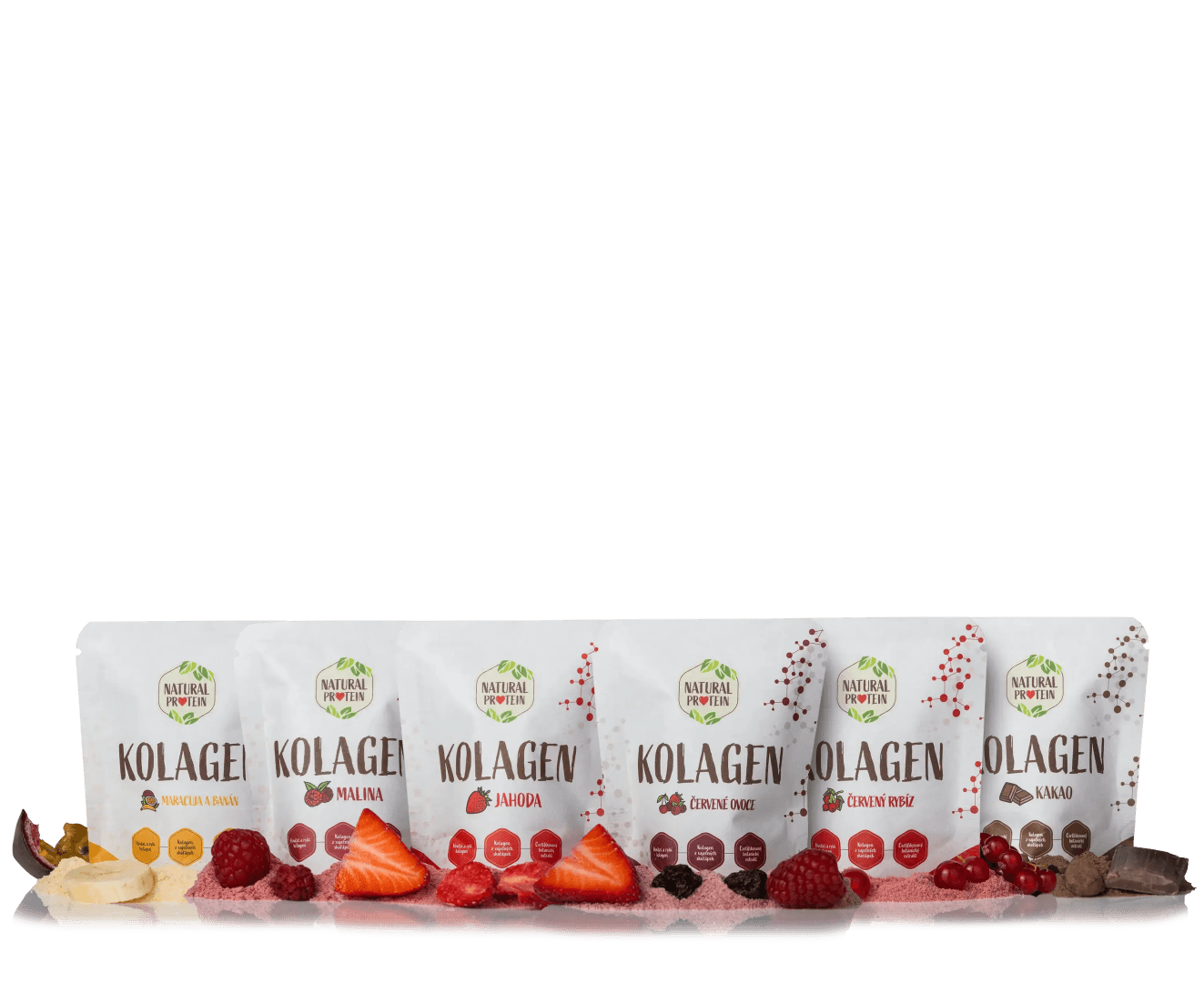 NaturalProtein Kolagen STARTER PACK (6 ks)