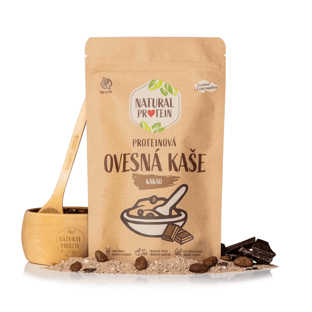 NaturalProtein Proteinová ovesná kaše Kakao