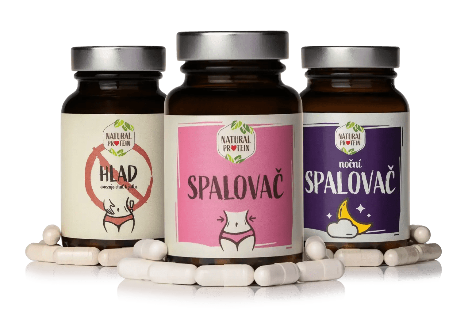 NaturalProtein Dietní Triple Pack II