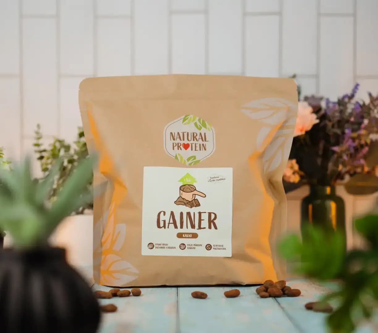 NaturalProtein Gainer Kakao - náhled 4