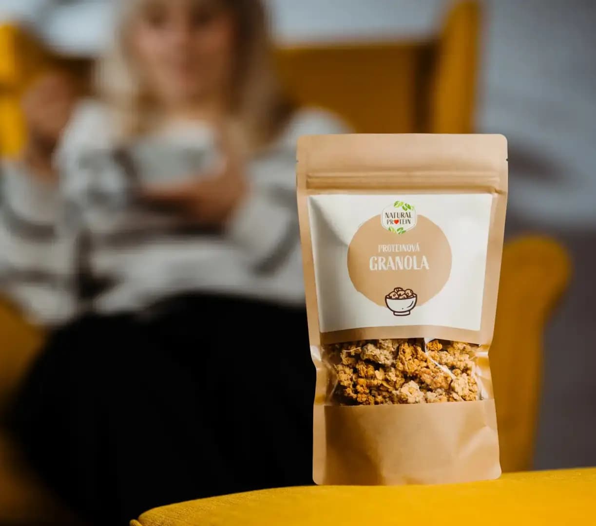 NaturalProtein Proteinová granola - náhled 2