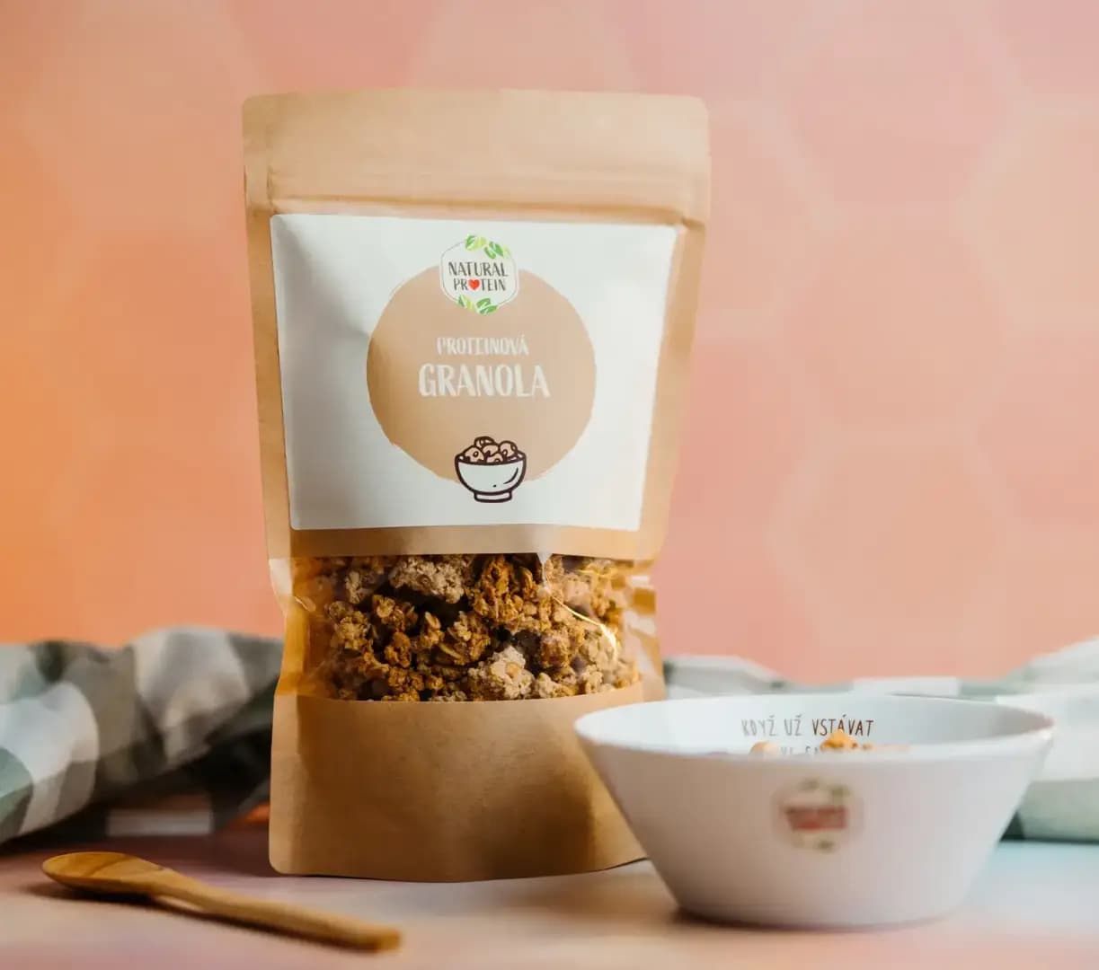 NaturalProtein Proteinová granola - náhled 5