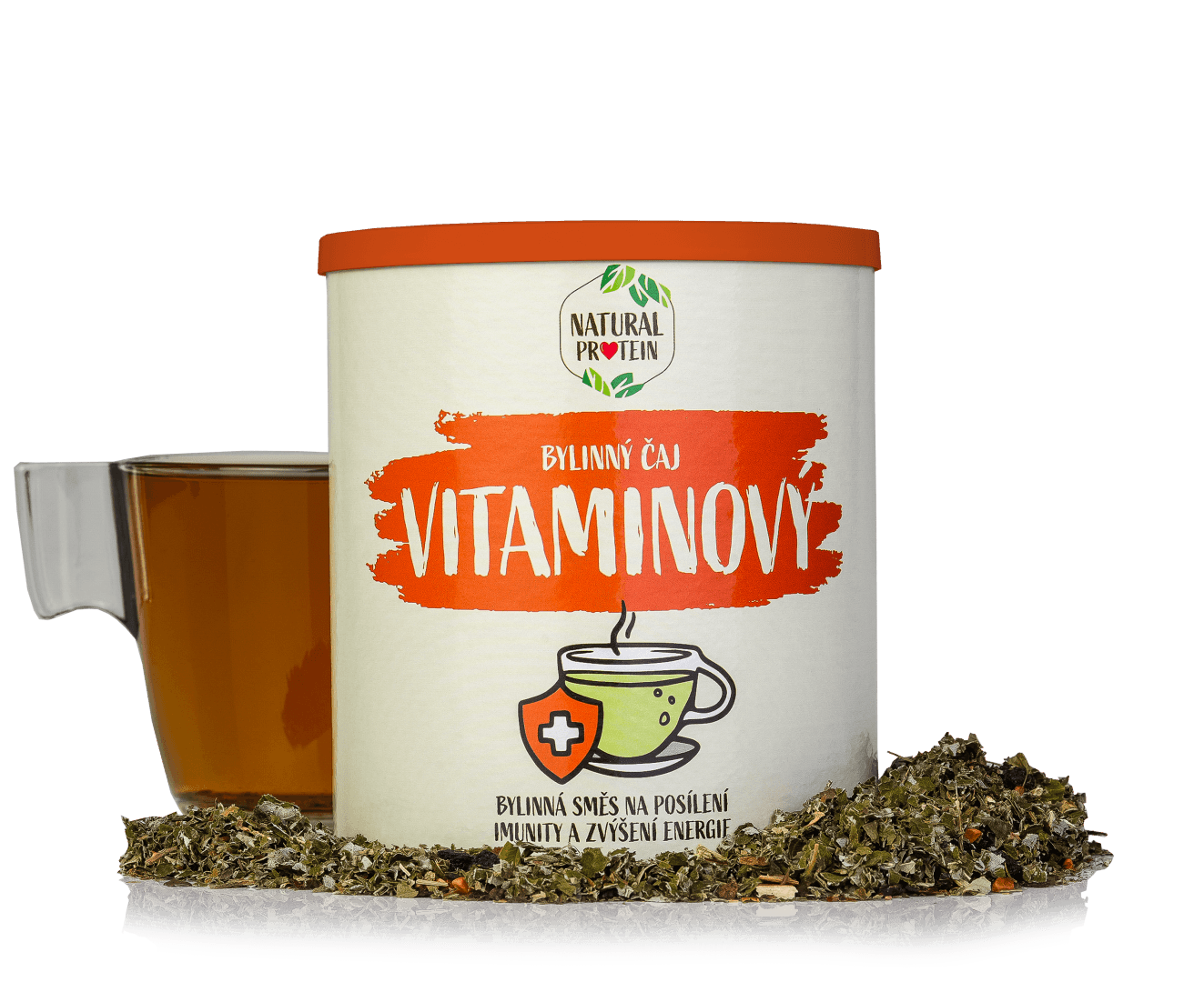 NaturalProtein Bylinný sypaný čaj Vitamínový