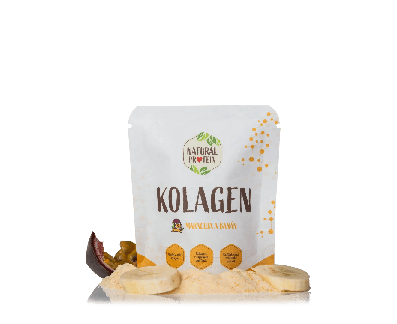 NaturalProtein Kolagen Maracuja a banán (10 g)
