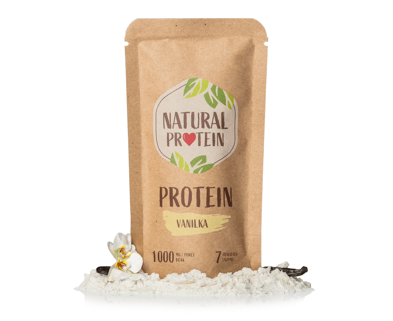 NaturalProtein Vanilkový protein (35 g)