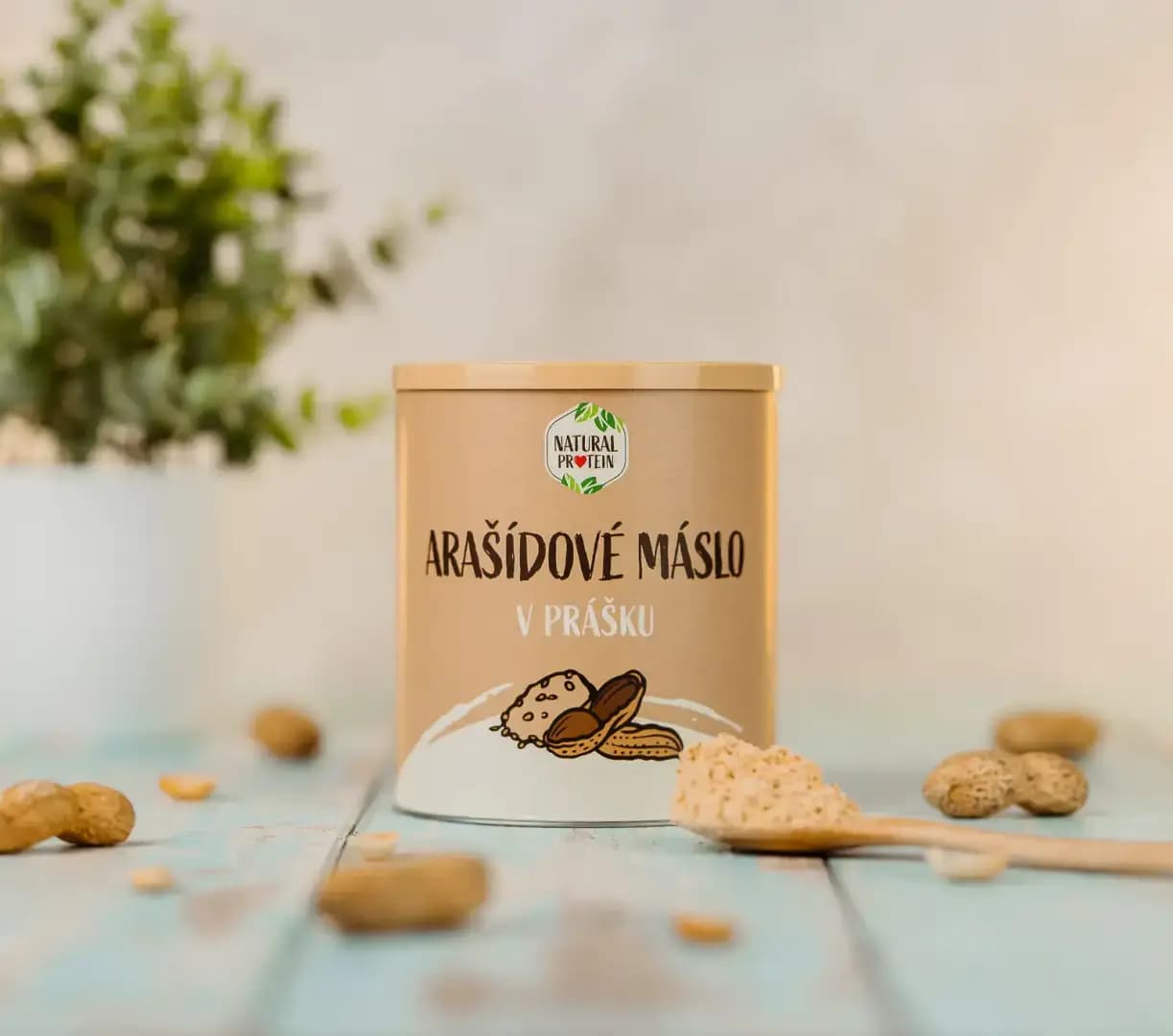 NaturalProtein Arašídové máslo v prášku - náhled 3