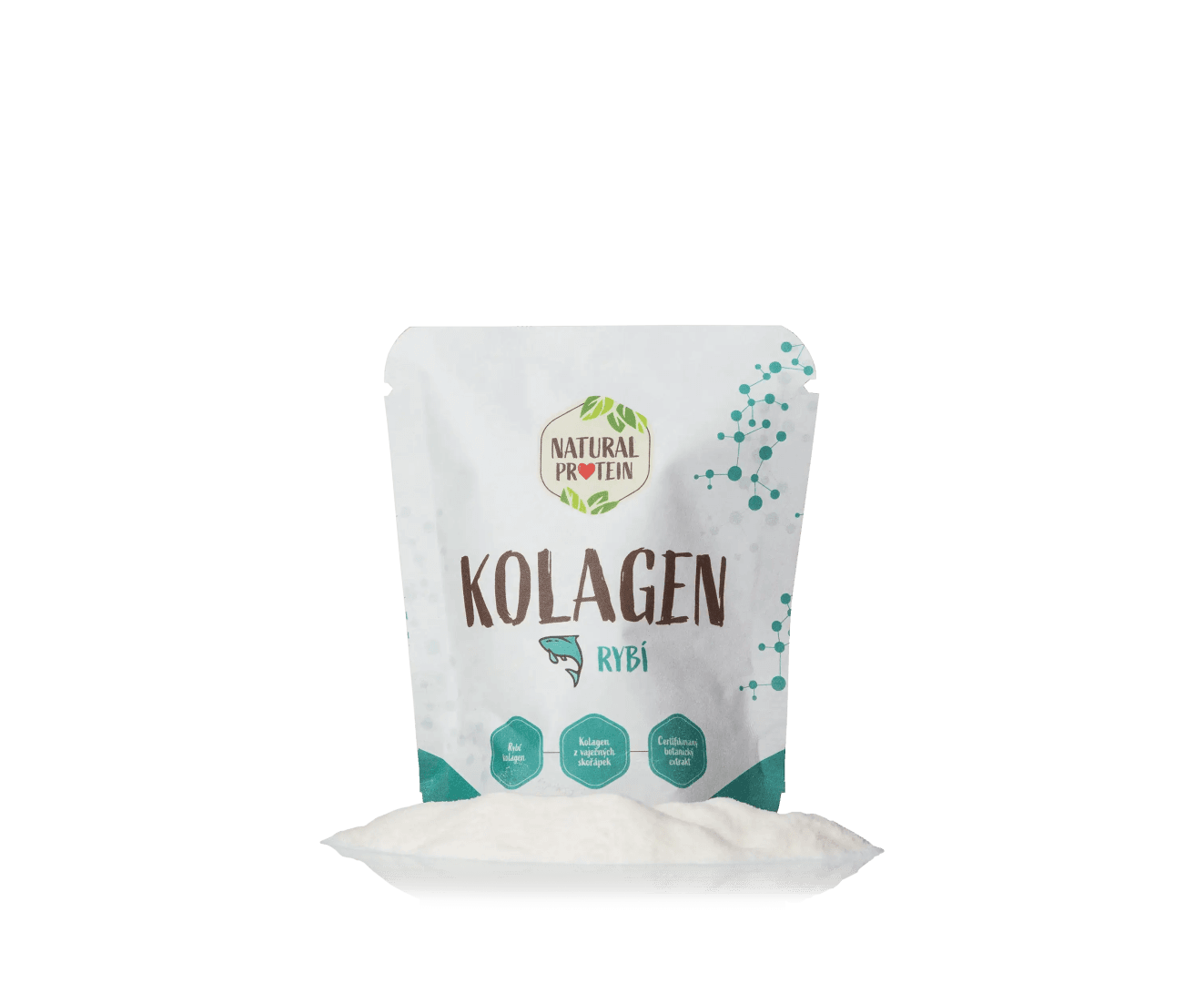NaturalProtein Kolagen rybí (10 g - krása, vlasy, nehty)