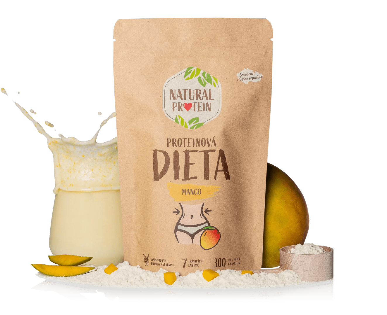 NaturalProtein Proteinová dieta Mango