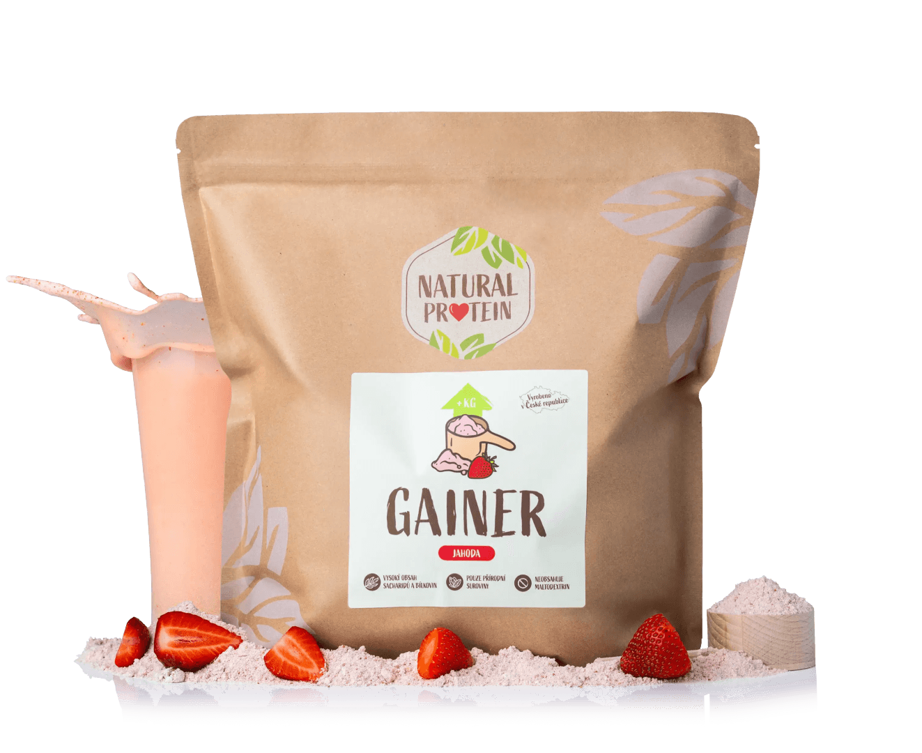 NaturalProtein Gainer Jahoda