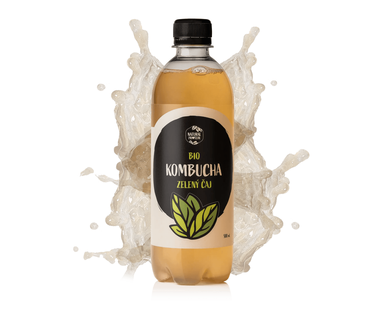 NaturalProtein BIO kombucha zelený čaj