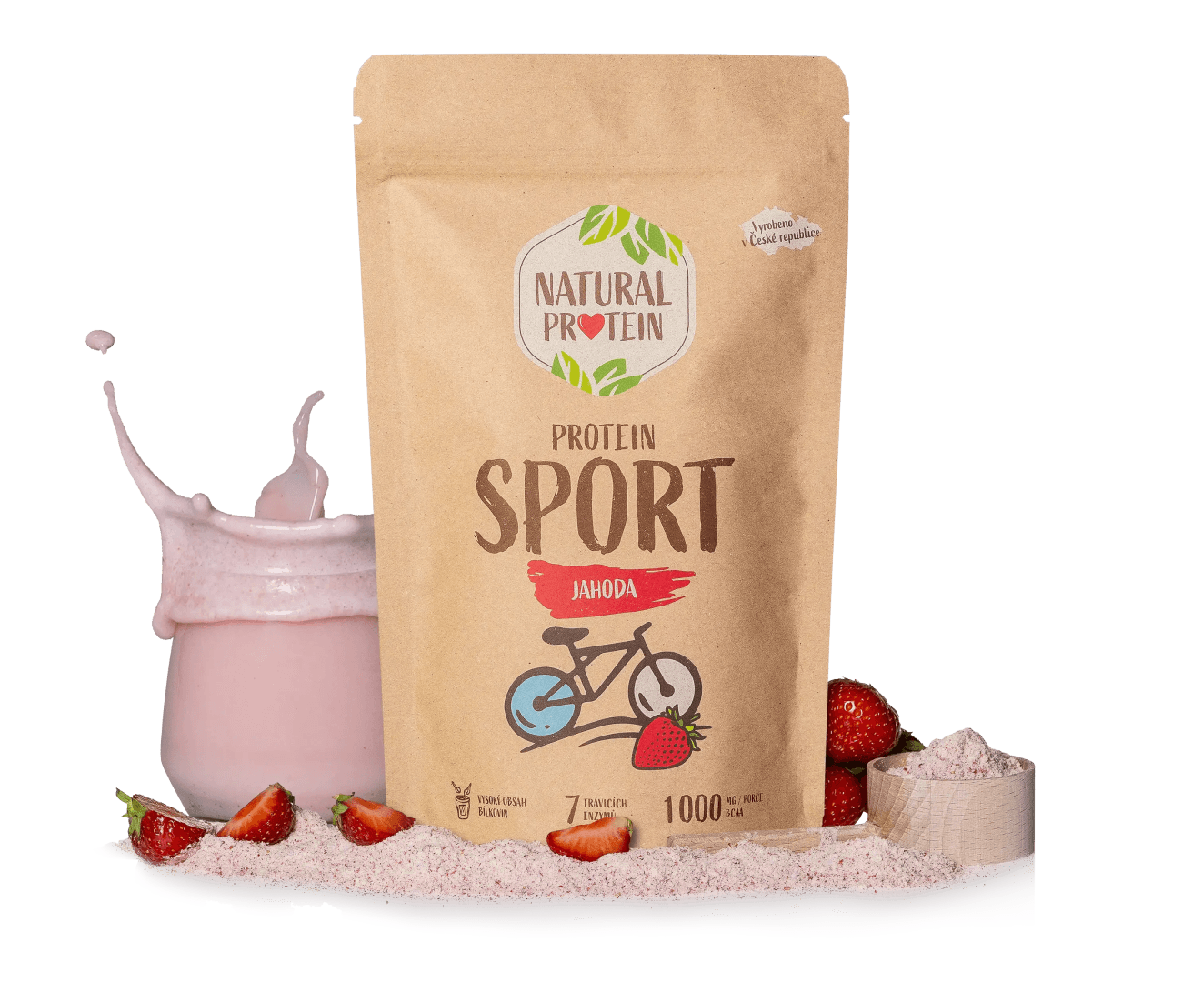 NaturalProtein Protein Sport Jahoda