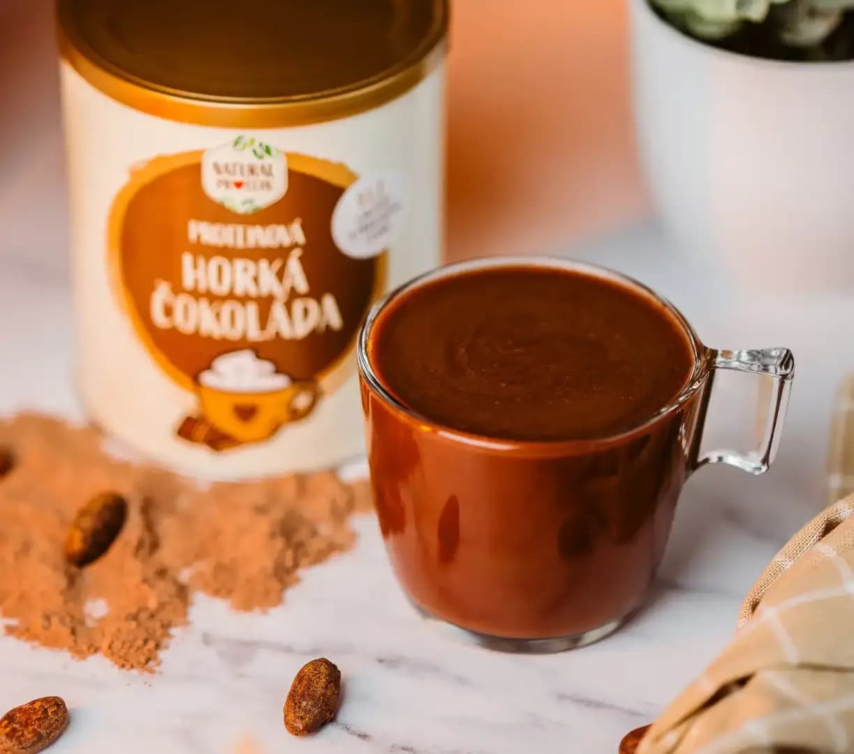 NaturalProtein Proteinová horká čokoláda - náhled 5