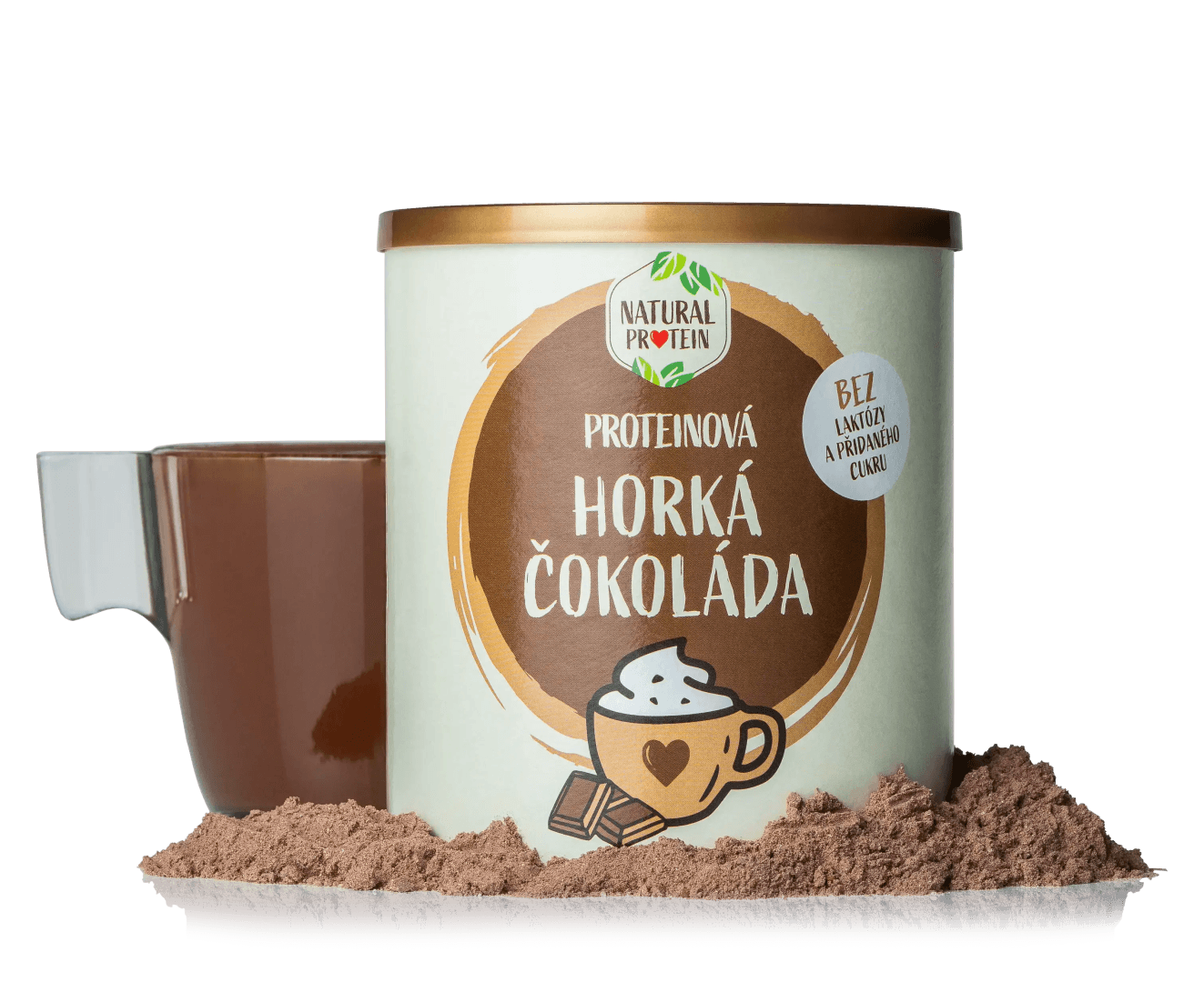 NaturalProtein Proteinová horká čokoláda