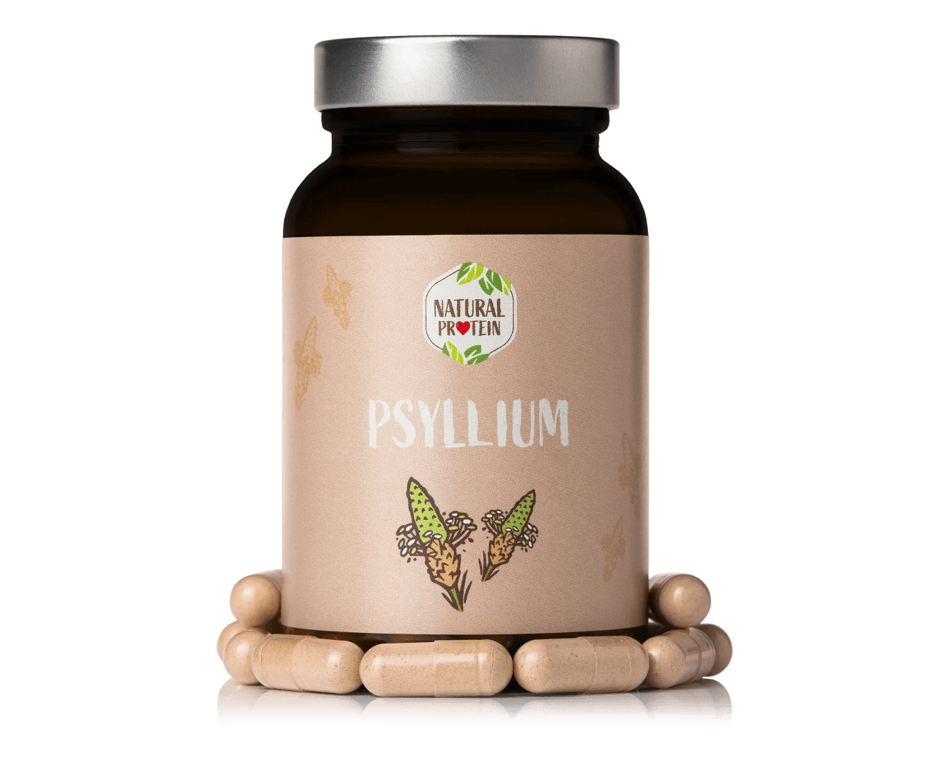 NaturalProtein Psyllium (kapsle)