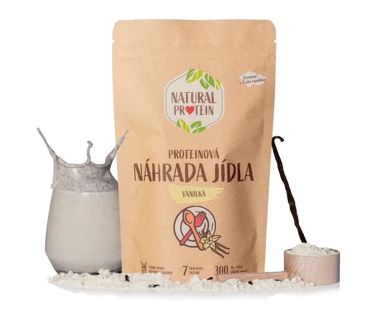 NaturalProtein Náhrada jídla Vanilka